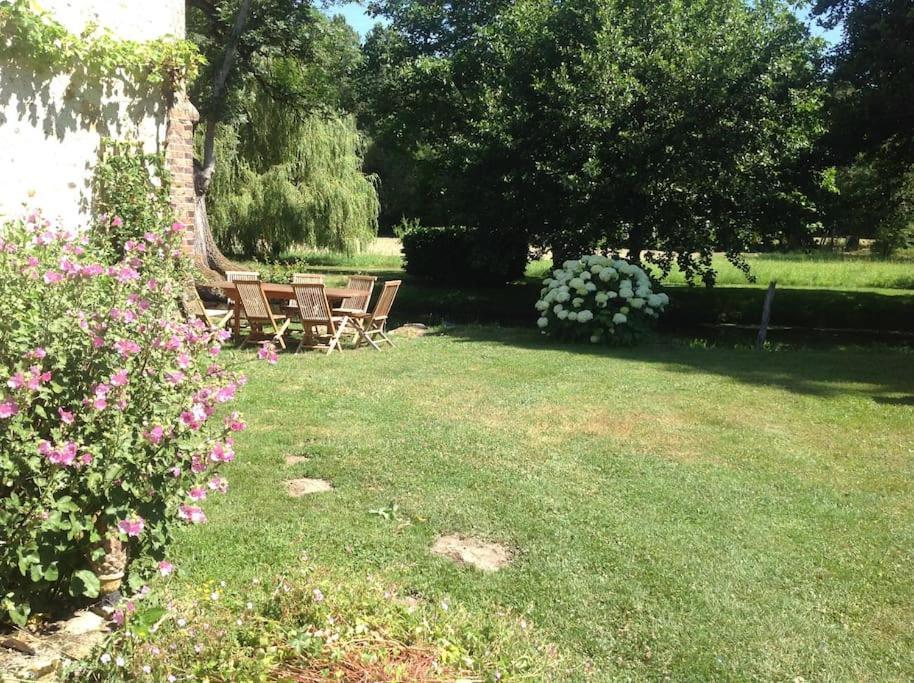 Saint-Hilaire-les-Andresis Le Foulon - Moulin De Charme - 1 Heure 30 De Parisヴィラ エクステリア 写真