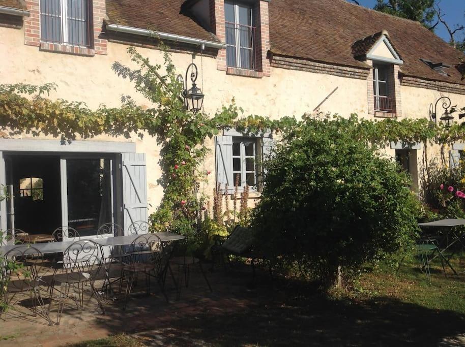 Saint-Hilaire-les-Andresis Le Foulon - Moulin De Charme - 1 Heure 30 De Parisヴィラ エクステリア 写真