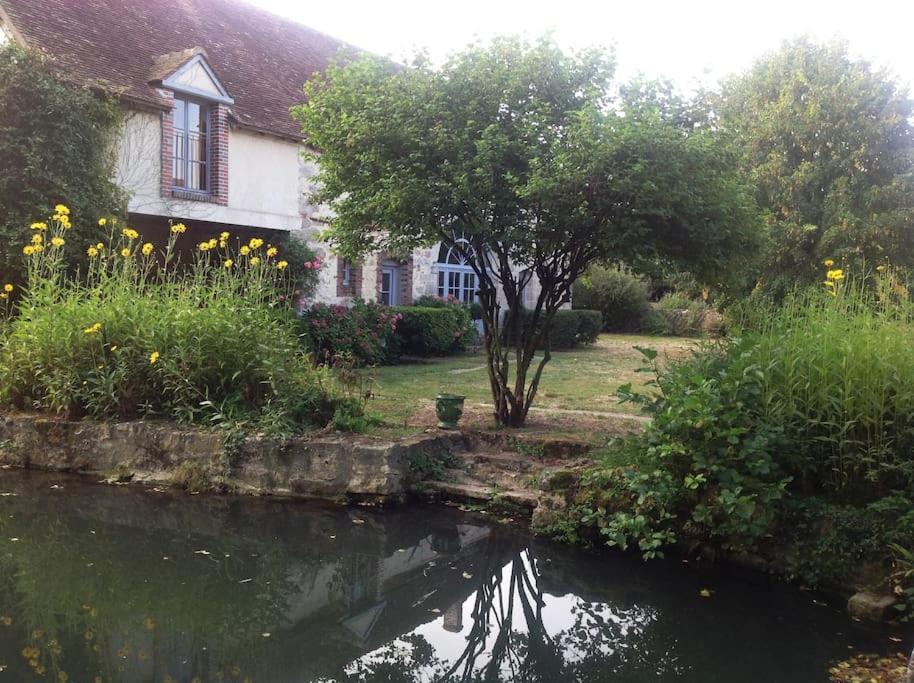 Saint-Hilaire-les-Andresis Le Foulon - Moulin De Charme - 1 Heure 30 De Parisヴィラ エクステリア 写真