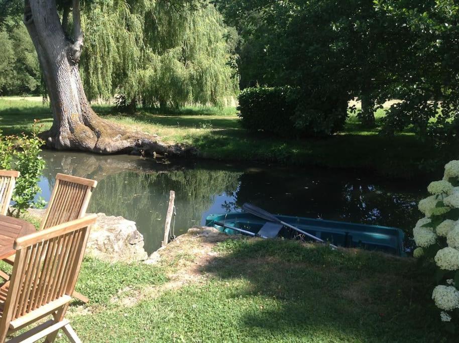 Saint-Hilaire-les-Andresis Le Foulon - Moulin De Charme - 1 Heure 30 De Parisヴィラ エクステリア 写真