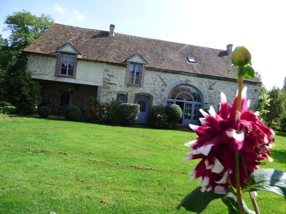 Saint-Hilaire-les-Andresis Le Foulon - Moulin De Charme - 1 Heure 30 De Parisヴィラ エクステリア 写真