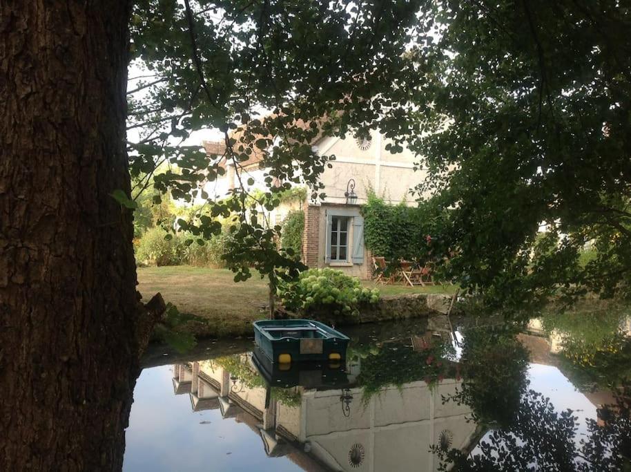 Saint-Hilaire-les-Andresis Le Foulon - Moulin De Charme - 1 Heure 30 De Parisヴィラ エクステリア 写真