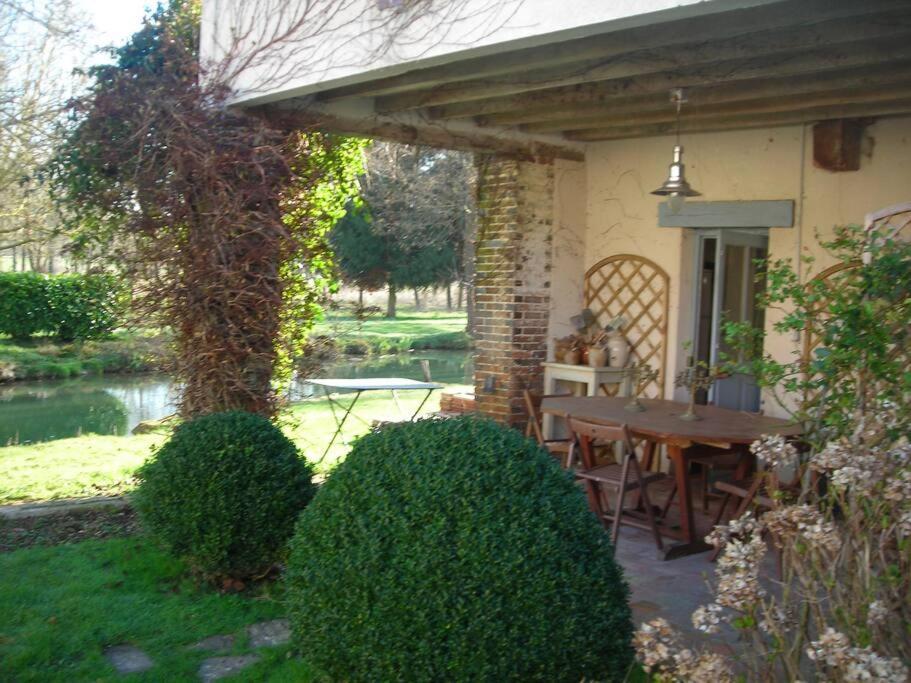 Saint-Hilaire-les-Andresis Le Foulon - Moulin De Charme - 1 Heure 30 De Parisヴィラ エクステリア 写真