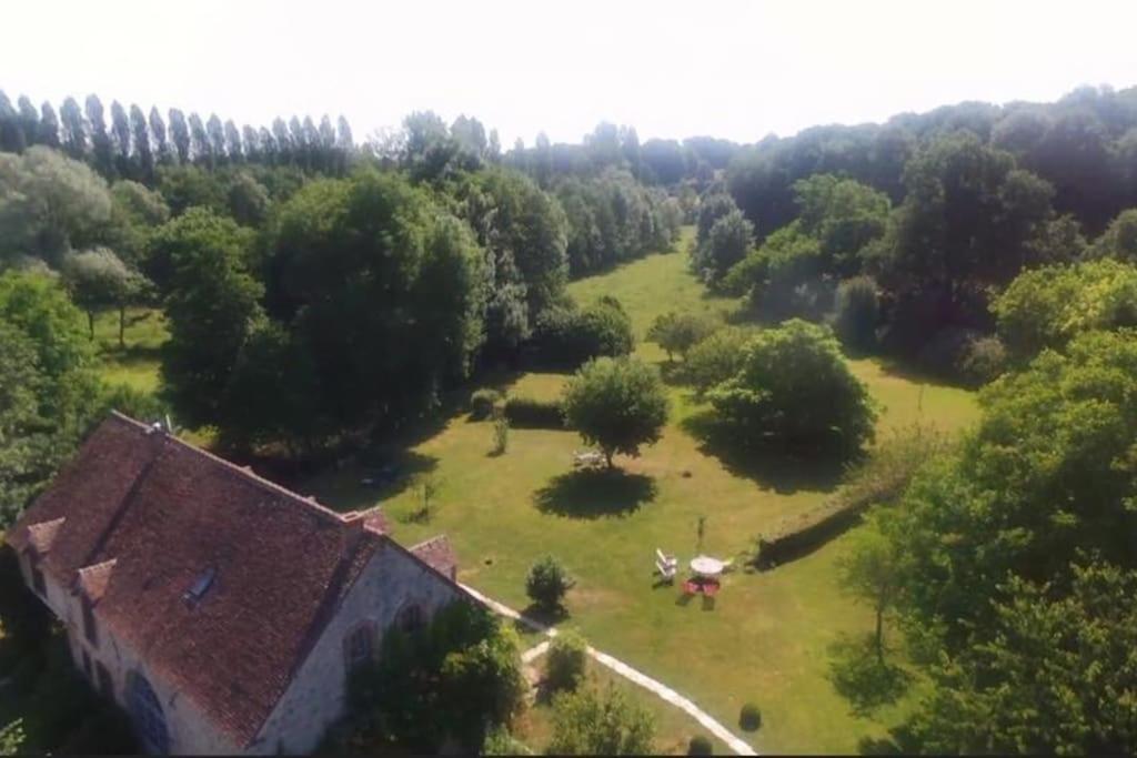 Saint-Hilaire-les-Andresis Le Foulon - Moulin De Charme - 1 Heure 30 De Parisヴィラ エクステリア 写真