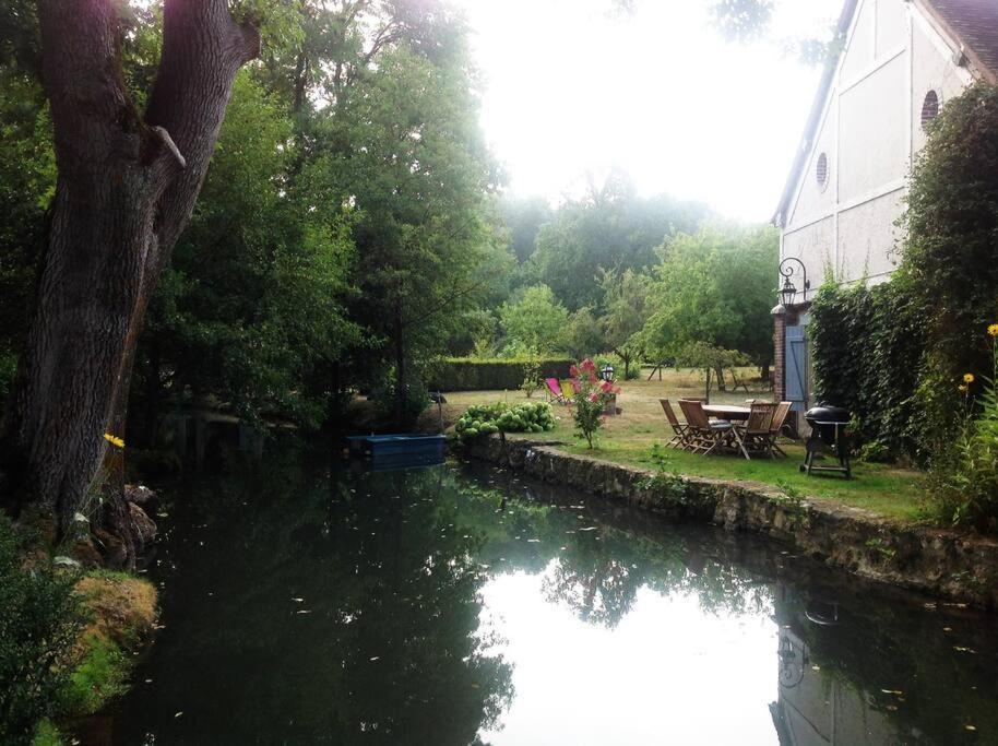 Saint-Hilaire-les-Andresis Le Foulon - Moulin De Charme - 1 Heure 30 De Parisヴィラ エクステリア 写真