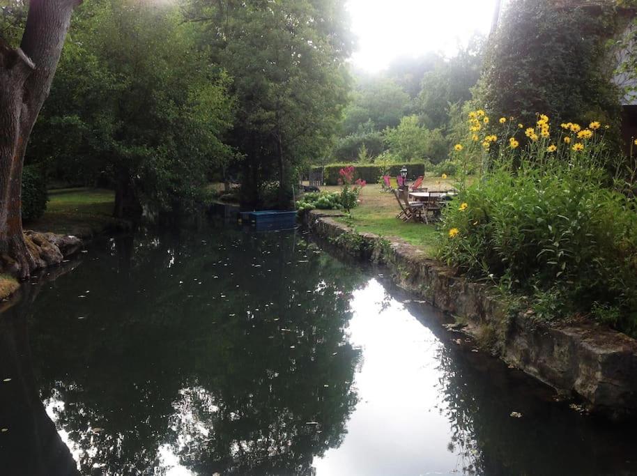 Saint-Hilaire-les-Andresis Le Foulon - Moulin De Charme - 1 Heure 30 De Parisヴィラ エクステリア 写真