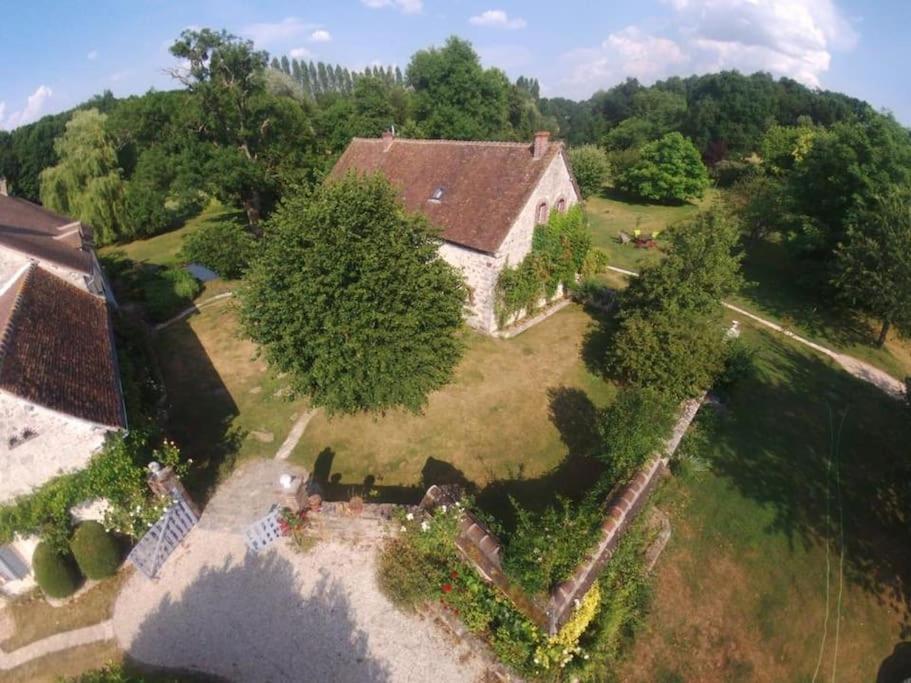 Saint-Hilaire-les-Andresis Le Foulon - Moulin De Charme - 1 Heure 30 De Parisヴィラ エクステリア 写真