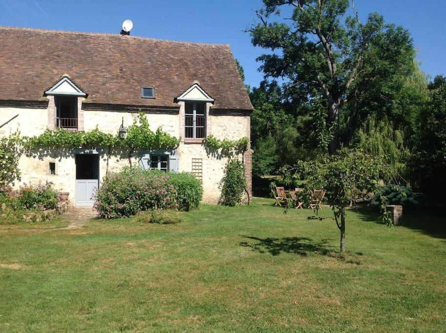 Saint-Hilaire-les-Andresis Le Foulon - Moulin De Charme - 1 Heure 30 De Parisヴィラ エクステリア 写真