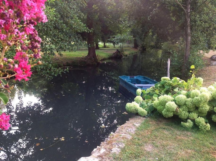 Saint-Hilaire-les-Andresis Le Foulon - Moulin De Charme - 1 Heure 30 De Parisヴィラ エクステリア 写真