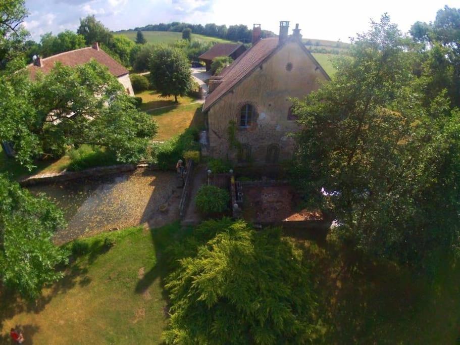 Saint-Hilaire-les-Andresis Le Foulon - Moulin De Charme - 1 Heure 30 De Parisヴィラ エクステリア 写真